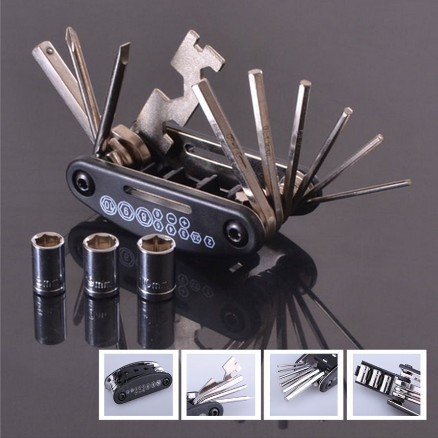 Repair Tool Allen Key Multi Folding 13 in 1 Hex Wrench Screwdriver