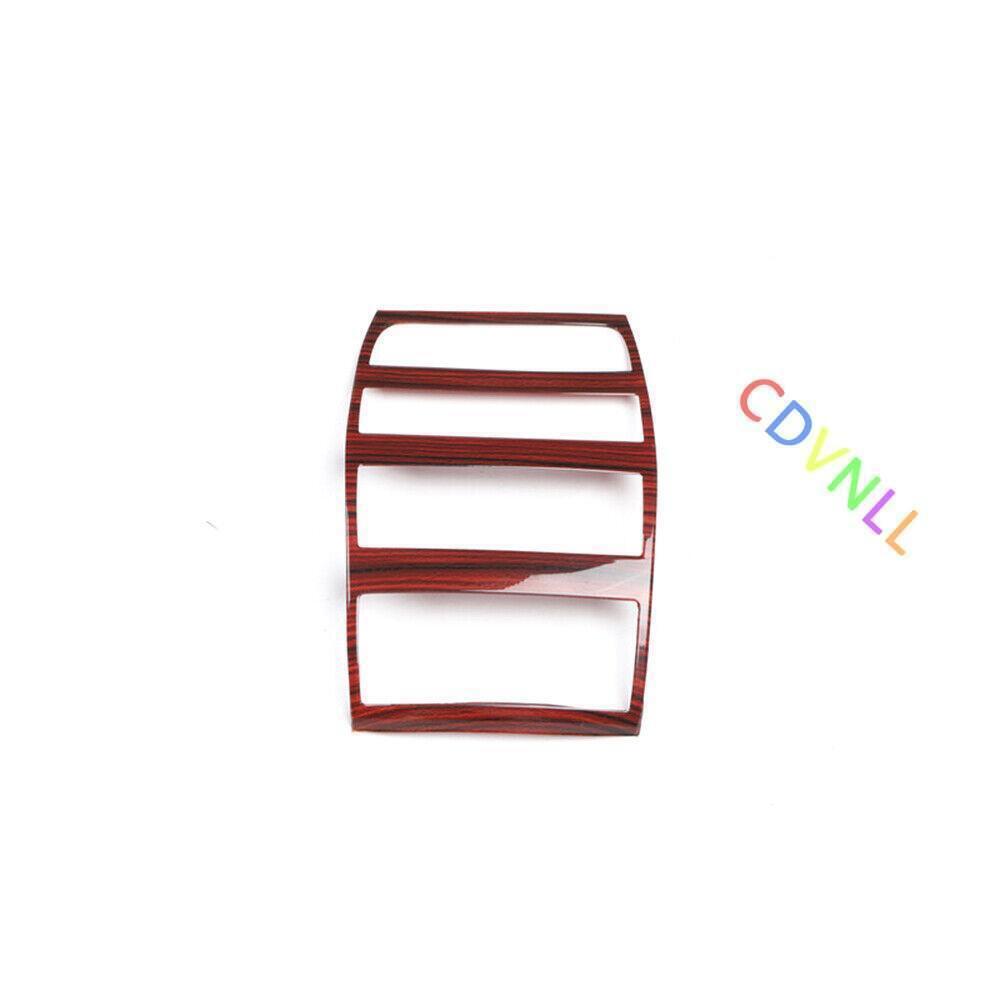Fit for BMW 5 Series 2011-2016 Wood Grain Back Row Air Outlet Vent Frame Trim 1P