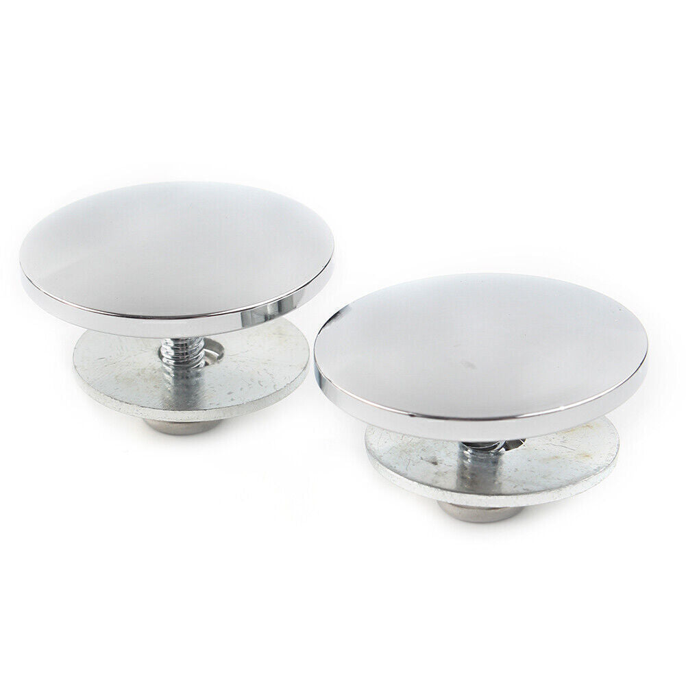 Chrome Inner Fairing Mirror Plugs for Harley Street Glide Trike FLHXXX