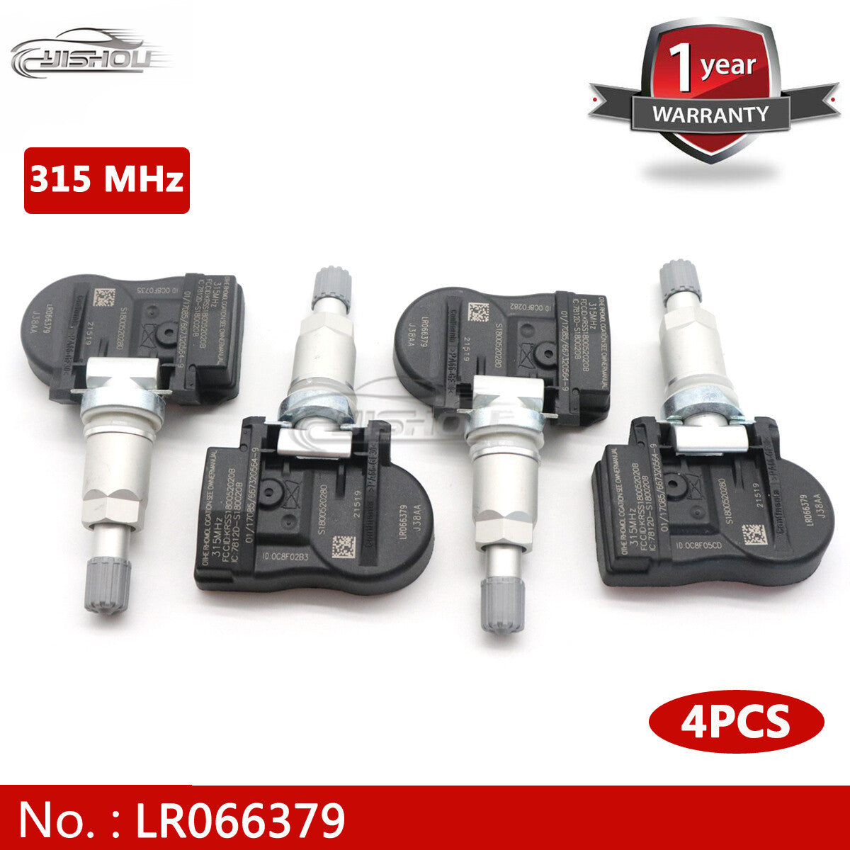 4 TPMS tire sensors LR066379 for Land Rover for Range Rover , for Jaguar XJ, XF 315MHz
