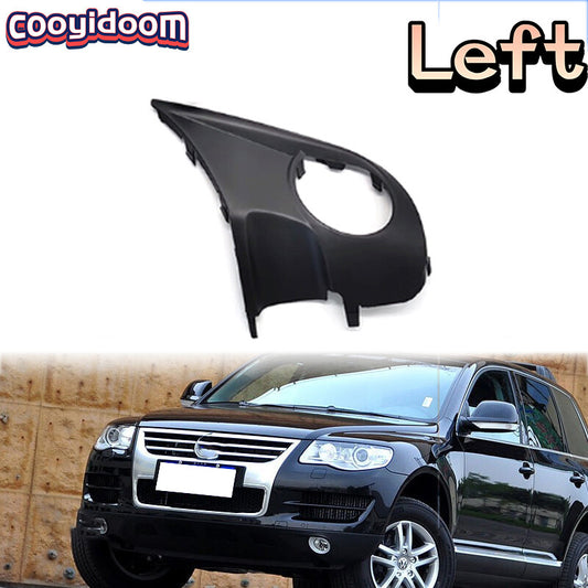 Left front bumper fog light frame cover for Volkswagen Touareg 2008 - 2010