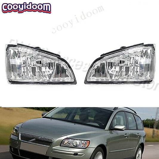 1Pair Rearview Mirror Indicator Turn Signal Light for Volvo S40 V50 2005-2007