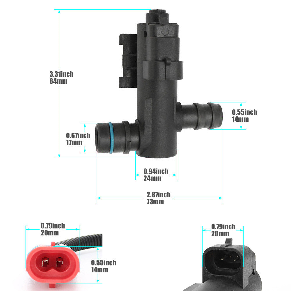 for Chevy Silverado 1500 2500 for GMC for Sierra New 911-019 EVAP Vent Solenoid Valve