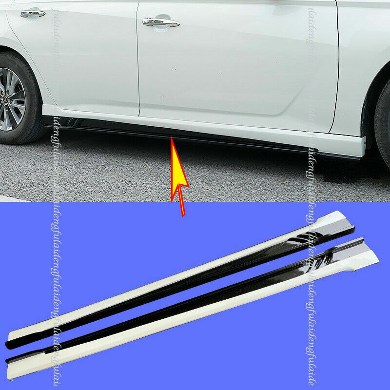 for Nissan Teana Altima 2019-2022 Unpainted Side Skirts Extensions Body Kit 2P