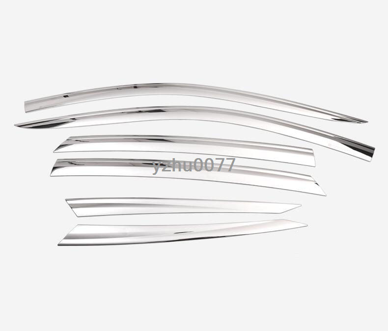for Honda Accord 2018-2022 silver Window Wind Visors Rain Guard Vent Deflectors