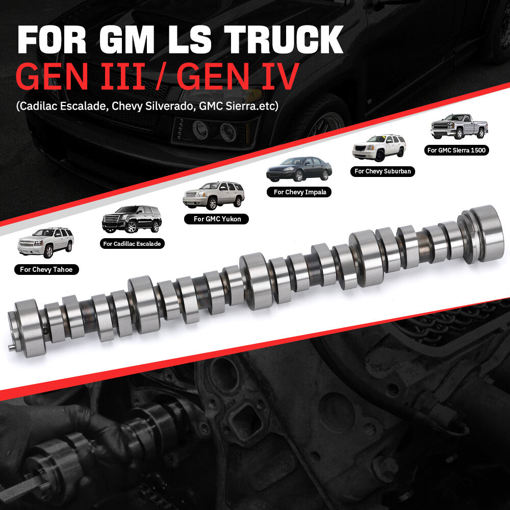 Stage 2 Cam Low Lift Camshaft LS 4.8L 5.3L 6.0L 6.2L For GM Truck GEN III GEN4