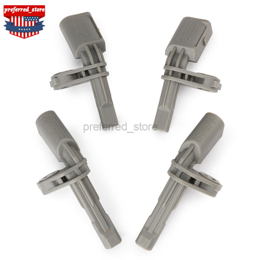 Four ABS wheel speed sensors suitable for Volkswagen for Golf , for Tiguan 4motion, for Audi TT, Quattro WHT003857A