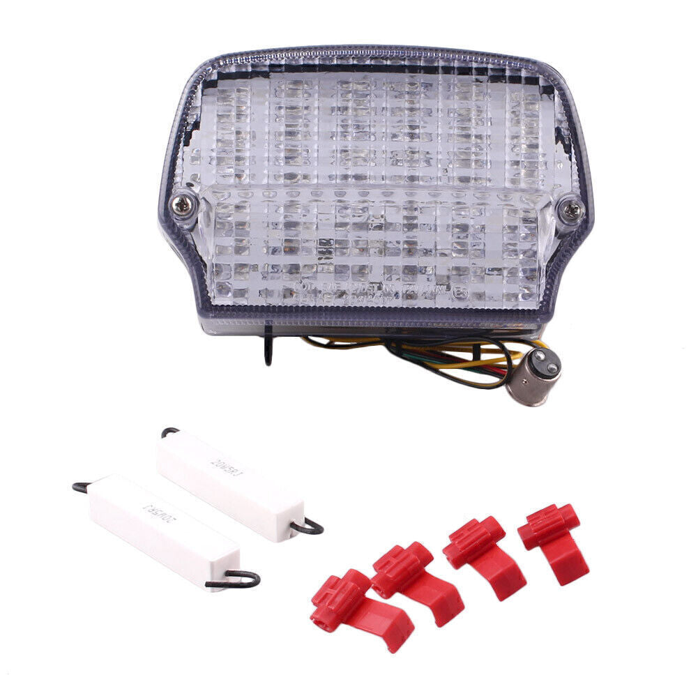 Clear LED Turn Signals Brake Lights Fit for BMW R100R 1992-1995