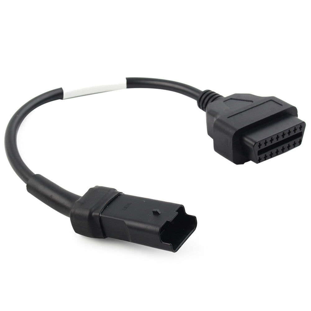 Fit for Ducati 696 796 4Pin to 16pin OBD2 Adapter Plug Cable Diagnostic Connector mo