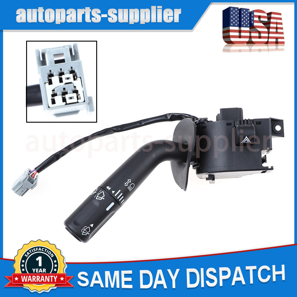 Headlight turn signal wiper dimmer combination lever switch for Ford F150 05-08