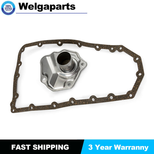 RE0F10E JF017E Transmission Oil Filter and Pan Gasket Kit for Nissan 31728-1XZ0A