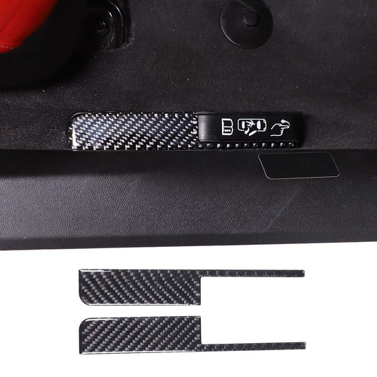ABS smoked black headlight housing protector for Toyota FJ Cruiser 2007 - 2021