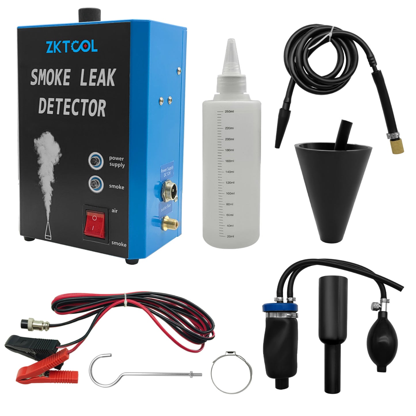 Automotive Smoke Leak Detector Tester EVAP Smoke Machine with Dual Mode