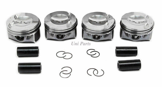 4-piece equipment manufacturer ( ) piston and ring set for Volkswagen for Golf , for Jetta , for Audi A4, Q5 2.0T. ¦µ23 mm STD