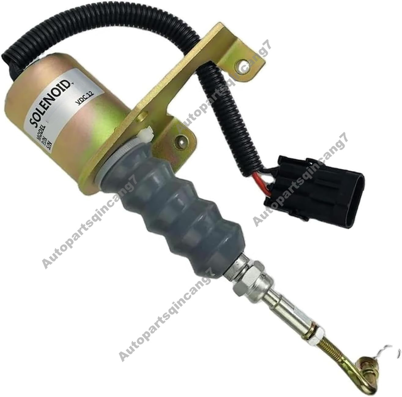 24V Shut Off Solenoid SA-3742-24 for Woodward Dutz Engine