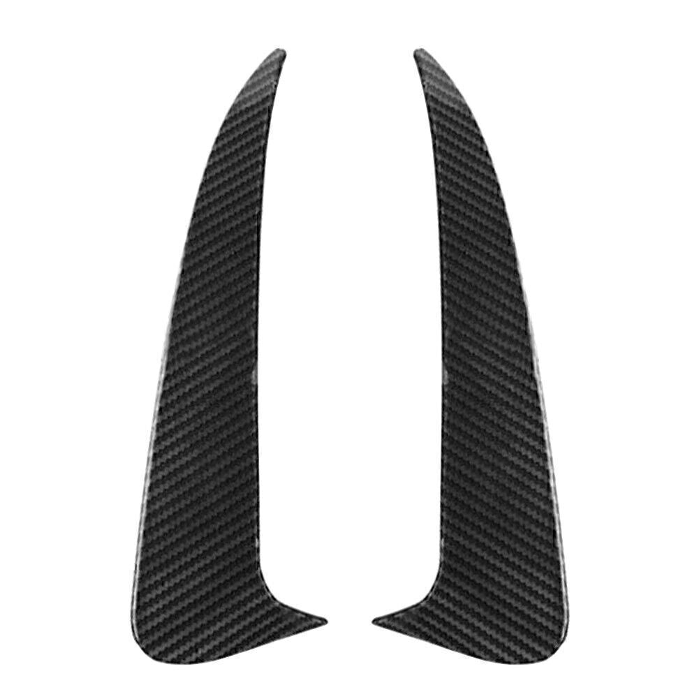 Rear Bumper Splitter Spoiler Canard Air Vent Fit for Benz C Class Coupe C205 2015-24