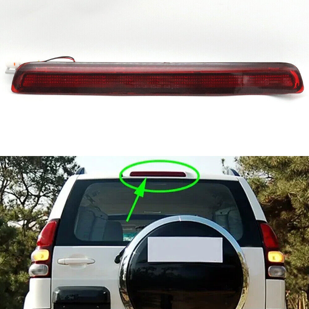 1X Rear High Mount Third Brake Light Stop Lamp for Toyota Prado LC/FJ120 03-2009