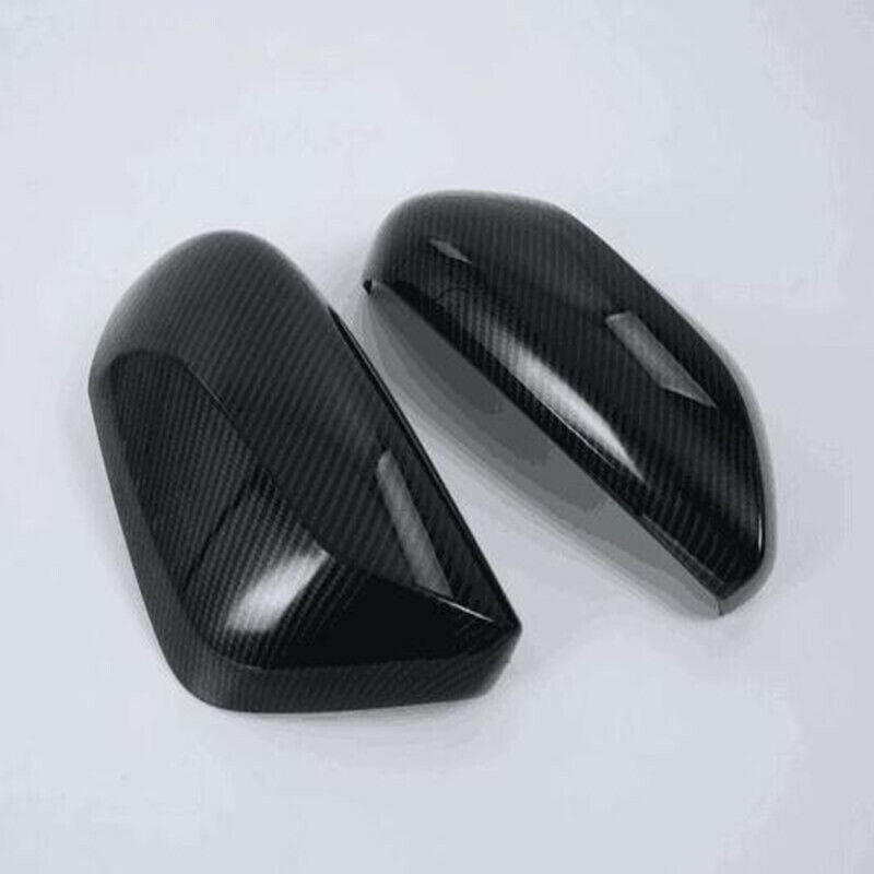 Carbon Fiber Side Door Rearview Mirror Cover Trim for Toyota C-HR CHR 2017-2021