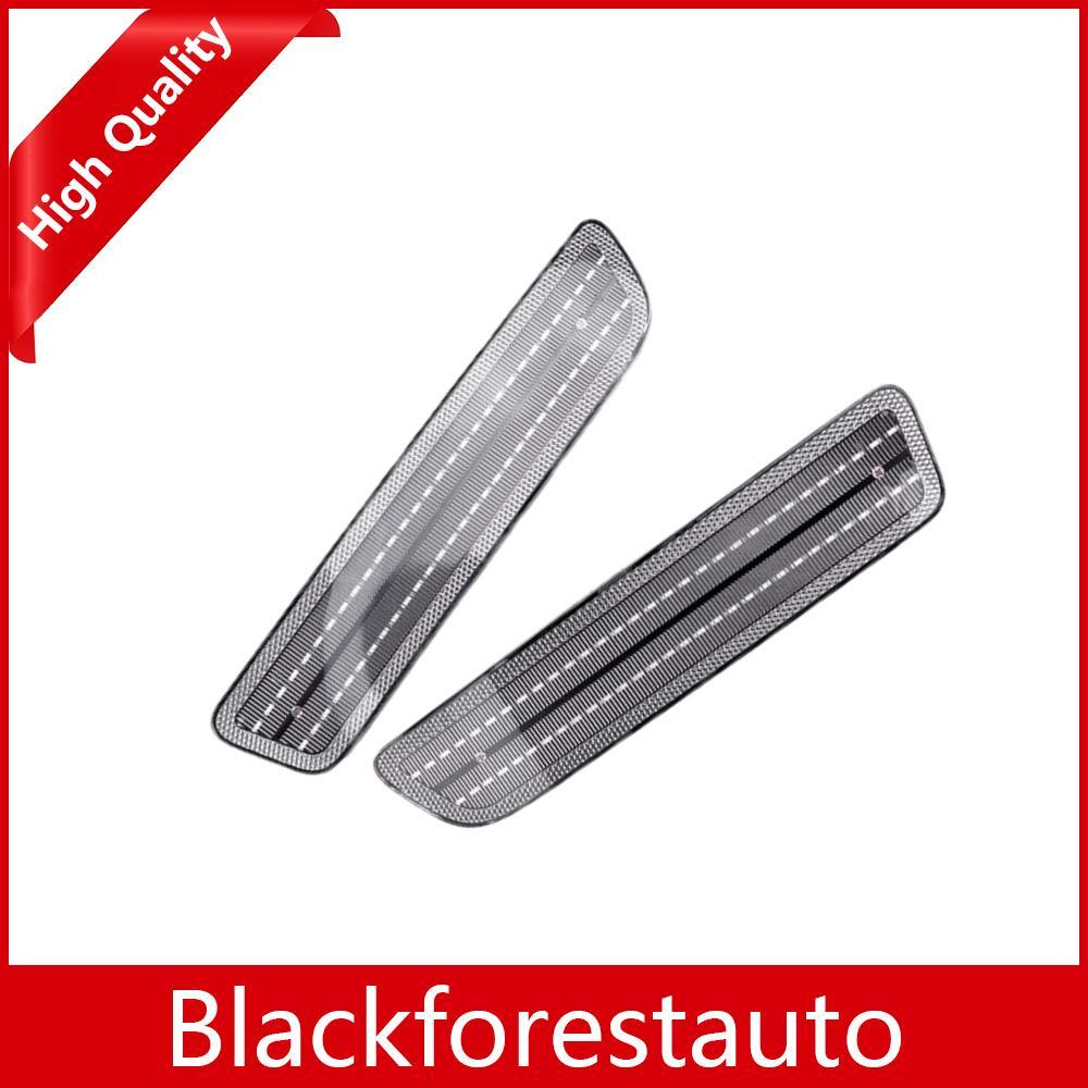 2Pcs Clear Rear Bumper LED Side Marker Blinker Light Fits 2005-2009 for Ford for Mustang
