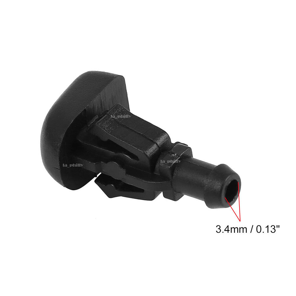 Windshield Wiper Water Spray Jet Washer Nozzle for Nissan 2004-2015 Titan Armada