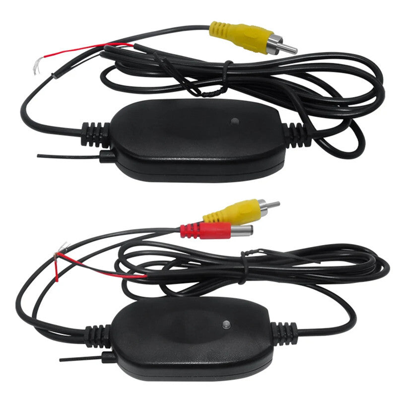 Car Wireless Rear View Camera Wiring 2.4GHz 12V Reverse Transmitter Receiver Kit