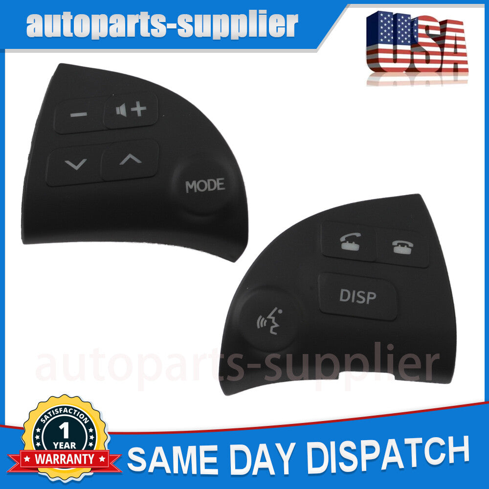Pair of steering wheel volume control switch buttons for Lexus ES350 2006-2012