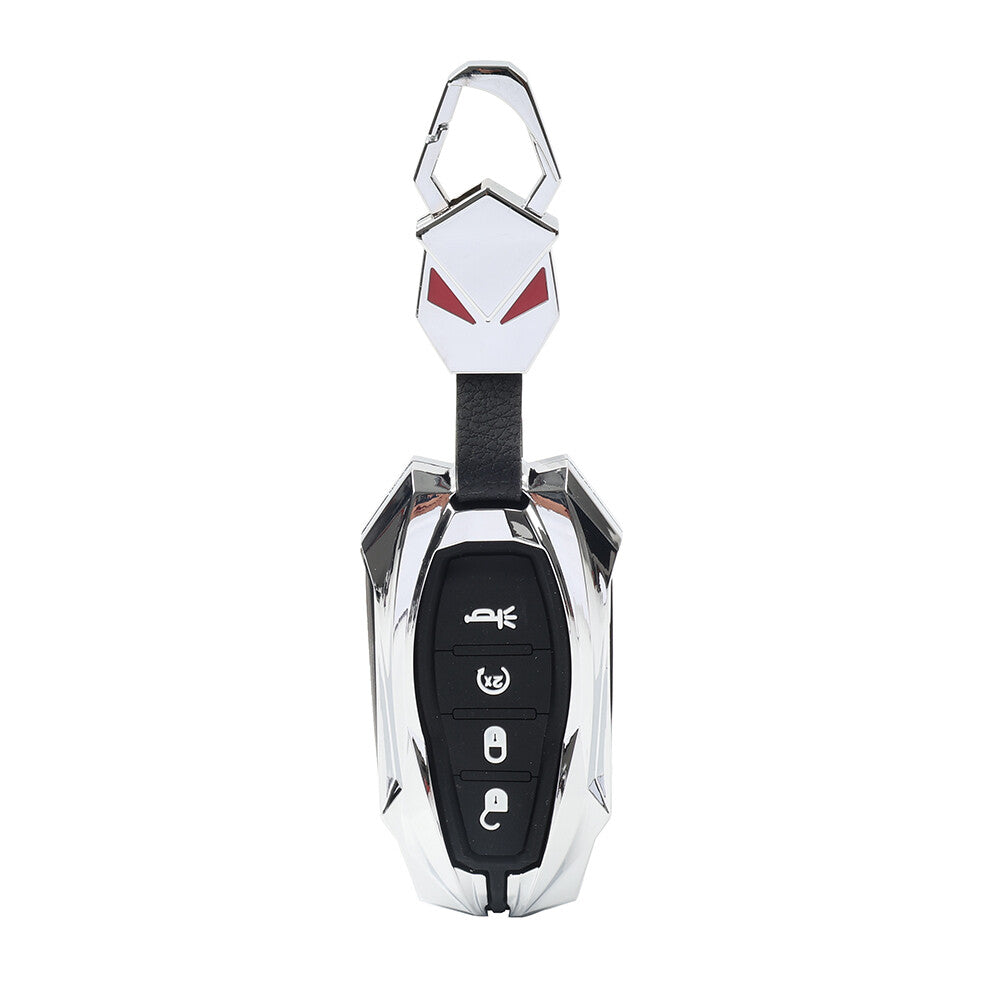 Key Fob Cover Protector Case Silver for Dodge for Ram 1500 2019-2024