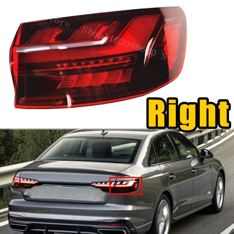 1Pcs Rear LED Tail Lamp Brake Warning Light Right for Audi A4L A4 B9 2020-2023