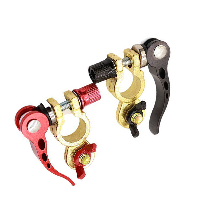 2-Piece Set of Car SUV Battery Terminal Disconnect Positive and Negative Switch Connection Parts