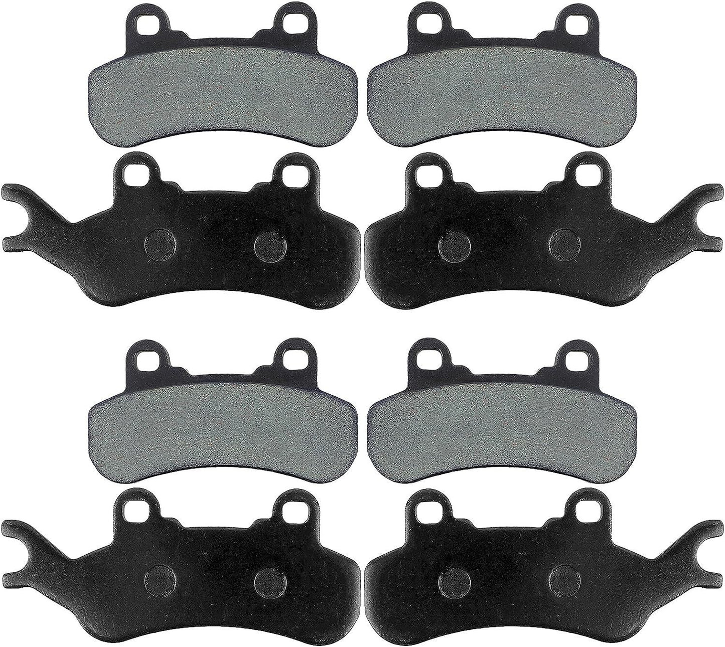 Front and Rear Brake Pads for Maverick 2017-2019 X3 4x4, X3 4x4 XRS, X3 Max 4x4