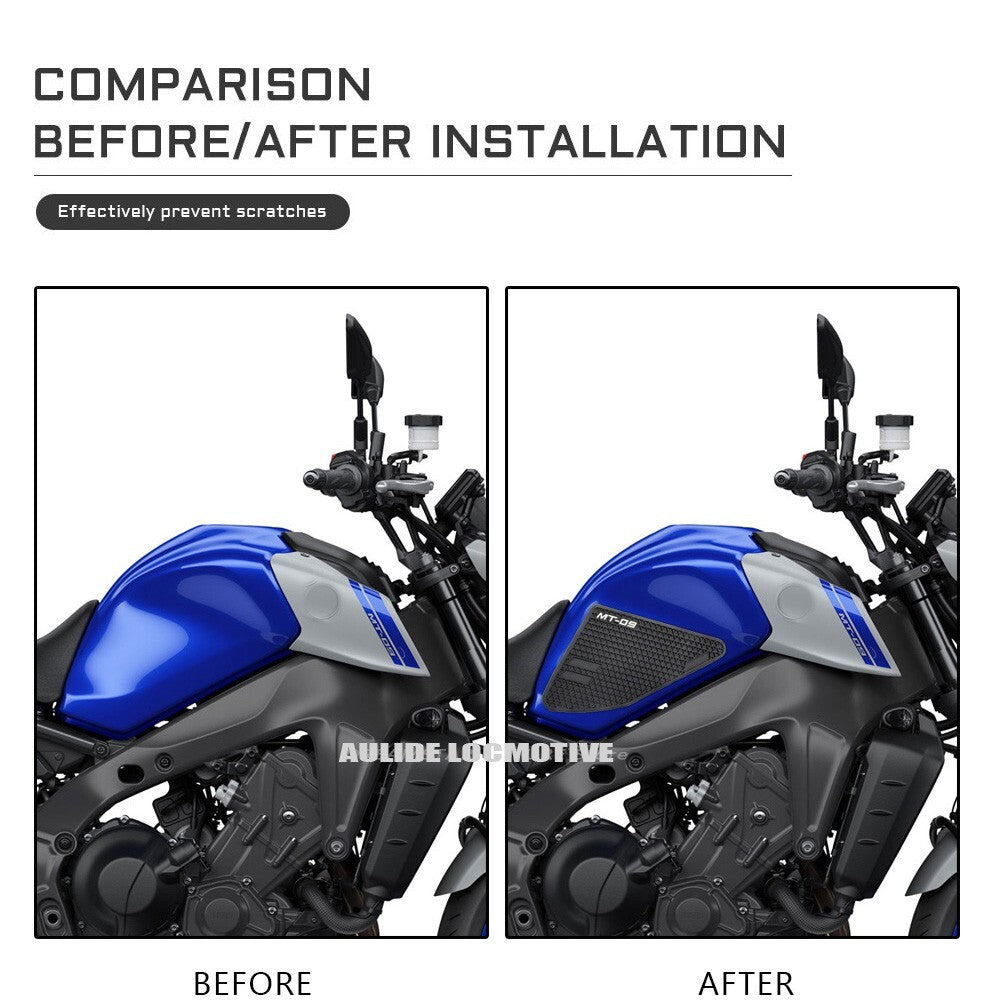 Tank Traction Pad Side Gas Knee Grip Protector for Yamaha MT-09 Tracer 2020-2022