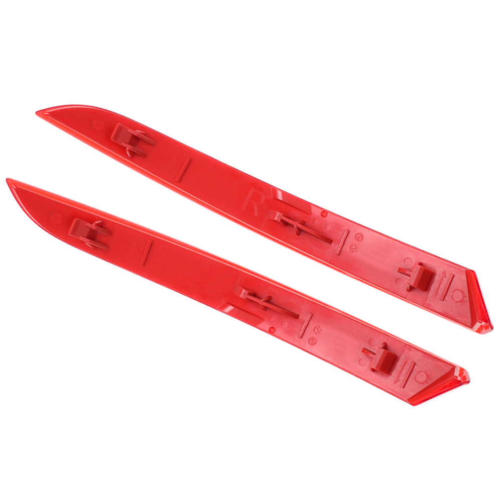 2Pcs Rear Left Right Bumper Face Bar Reflector For 5' F07 GT Gran Turismo