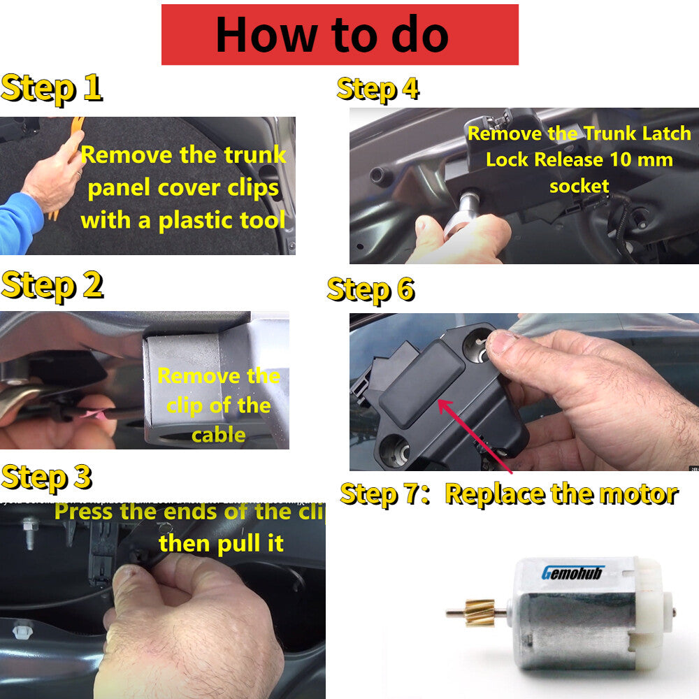 Power Trunk Lid Latch Motor For 10-2015 for VW Touran 2010-2014 for VW for Jetta Sportwagen