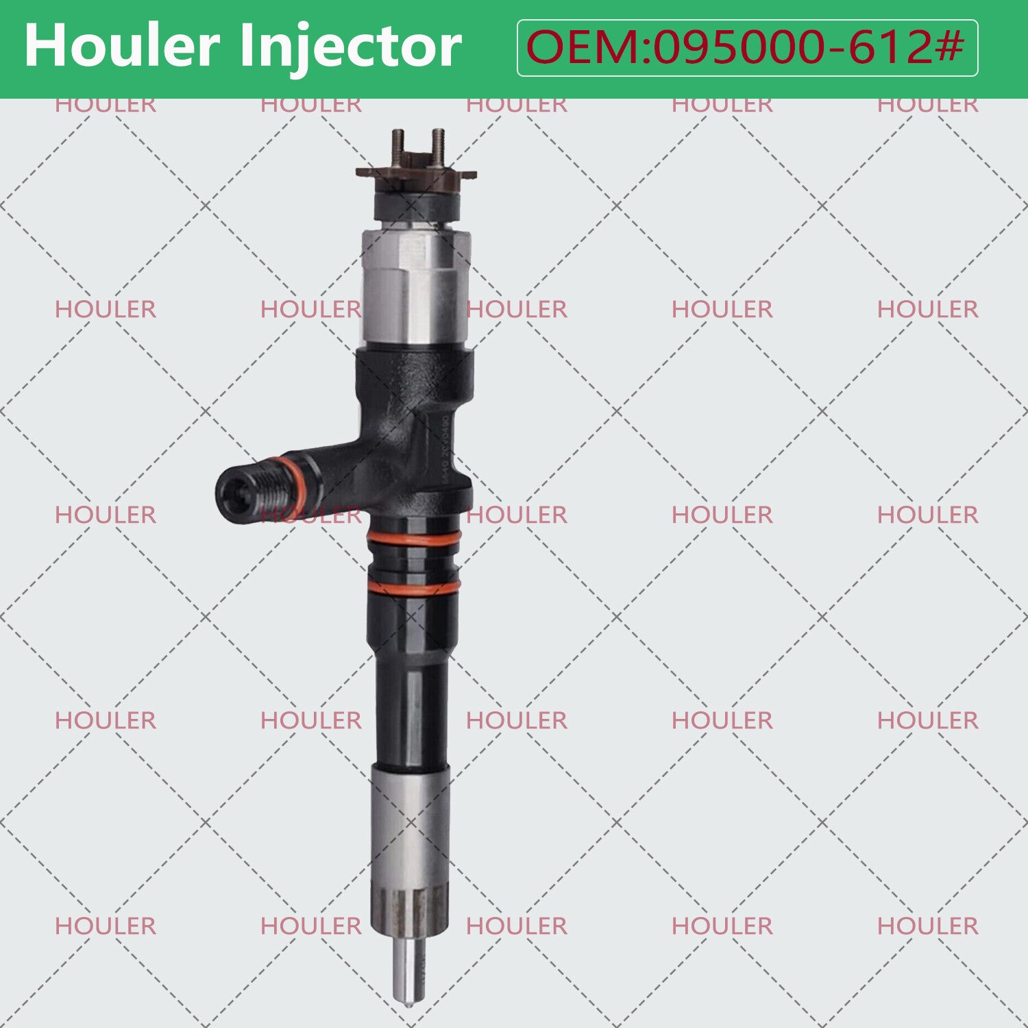 095000-6121 Fuel Injector 095000-6120 for Komatsu PC600 Excavator 6261-11-3100