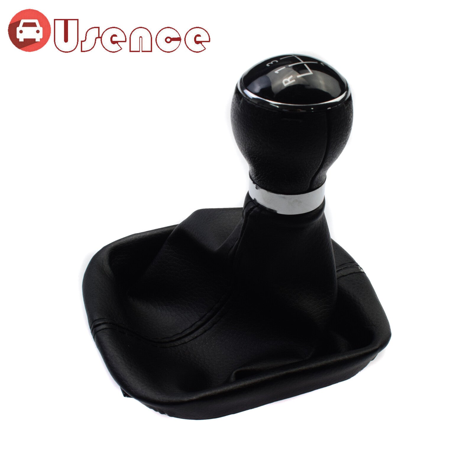 Manual 5 Speed Gear Shift Knob Leather Boot for VW for Jetta for Golf Rabbit MK5 MK6