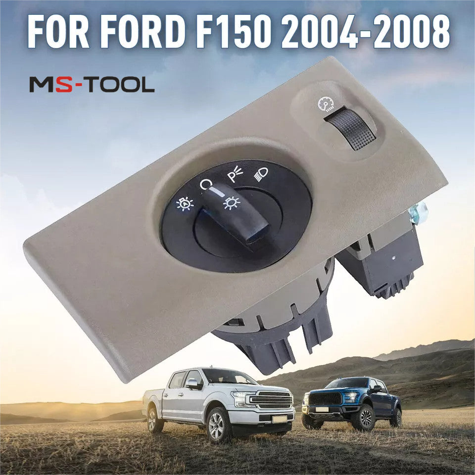 Headlight Switch Dimmer Light Head Lamp Control For 2004-2008 for Ford F-150