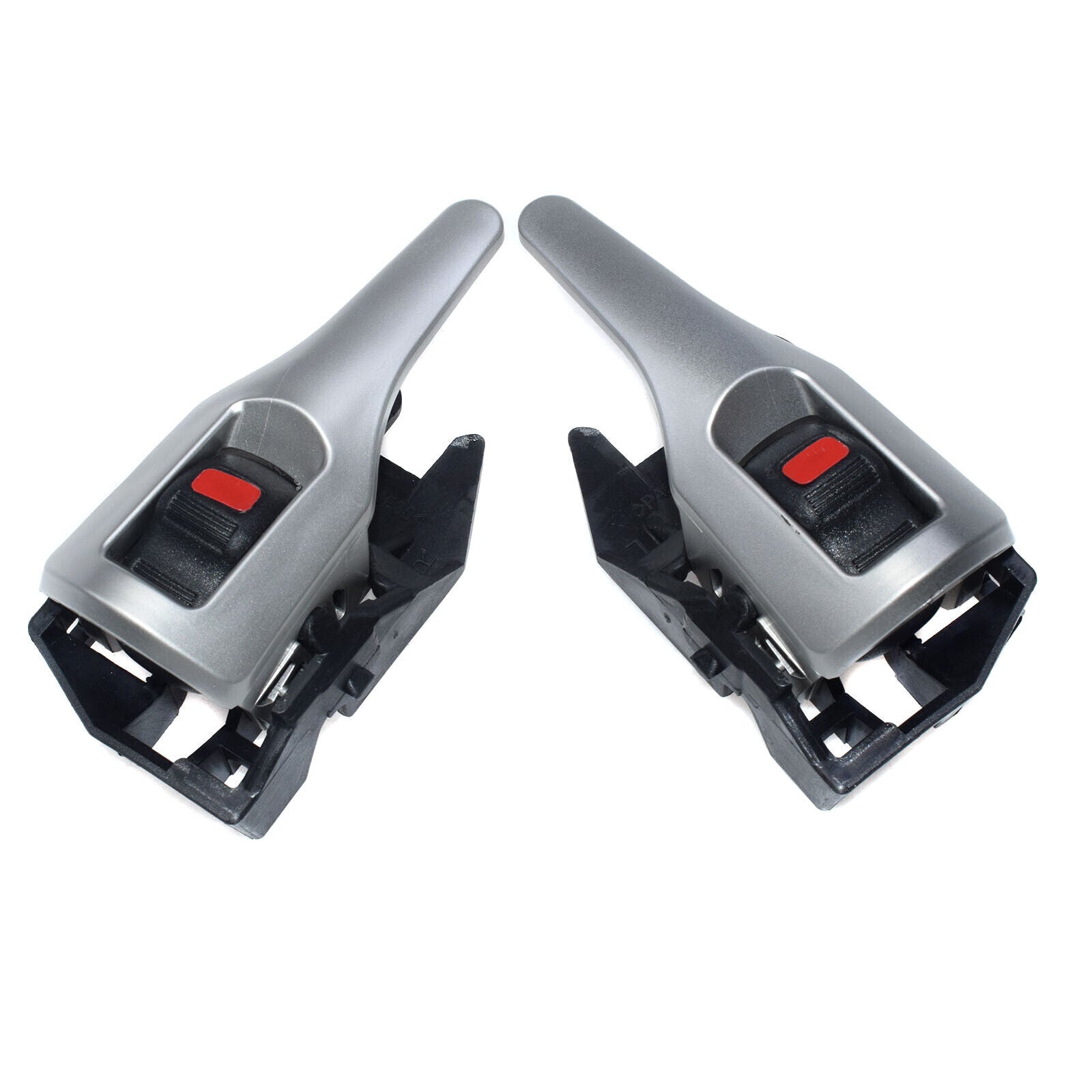 For 09-15 for Toyota for Corolla Matrix Door Handle Inside Silver Front /Rear LH RH Pair