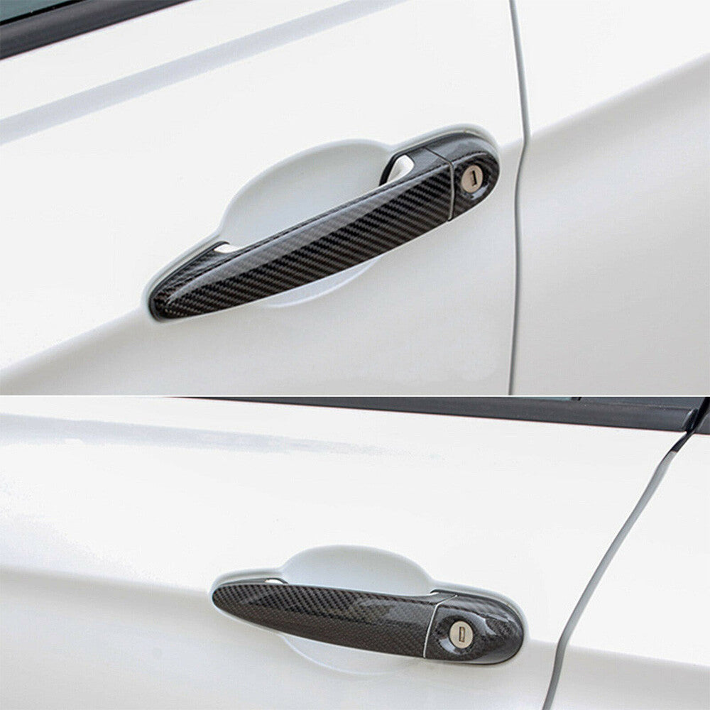 Carbon Fiber Door Handle Cover for BMW 3 Series E90 E91 Sedan X1 X2 X3 2005-2012