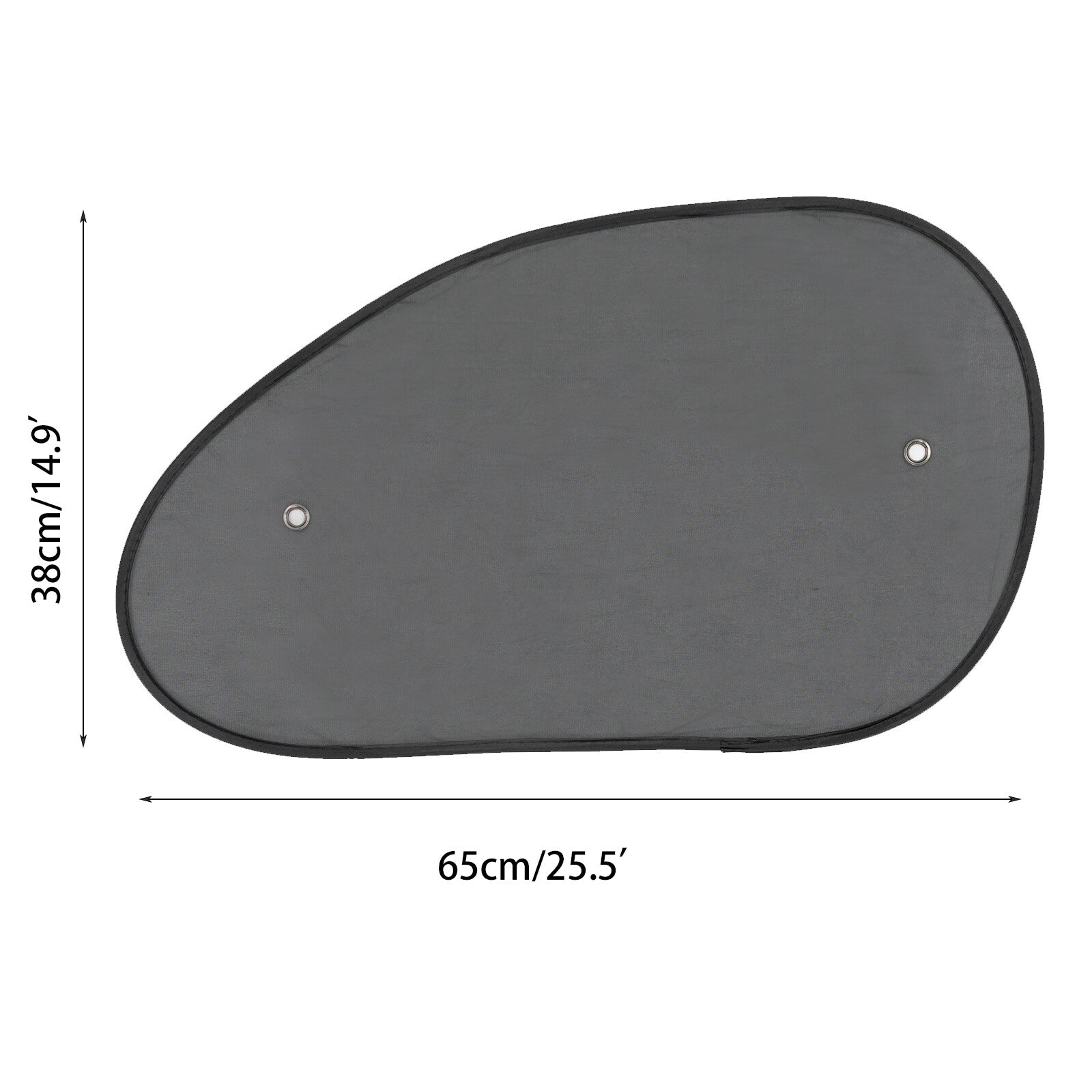 Sun protection car. sun visor universal sun protection children 65x38 cm UV reflector