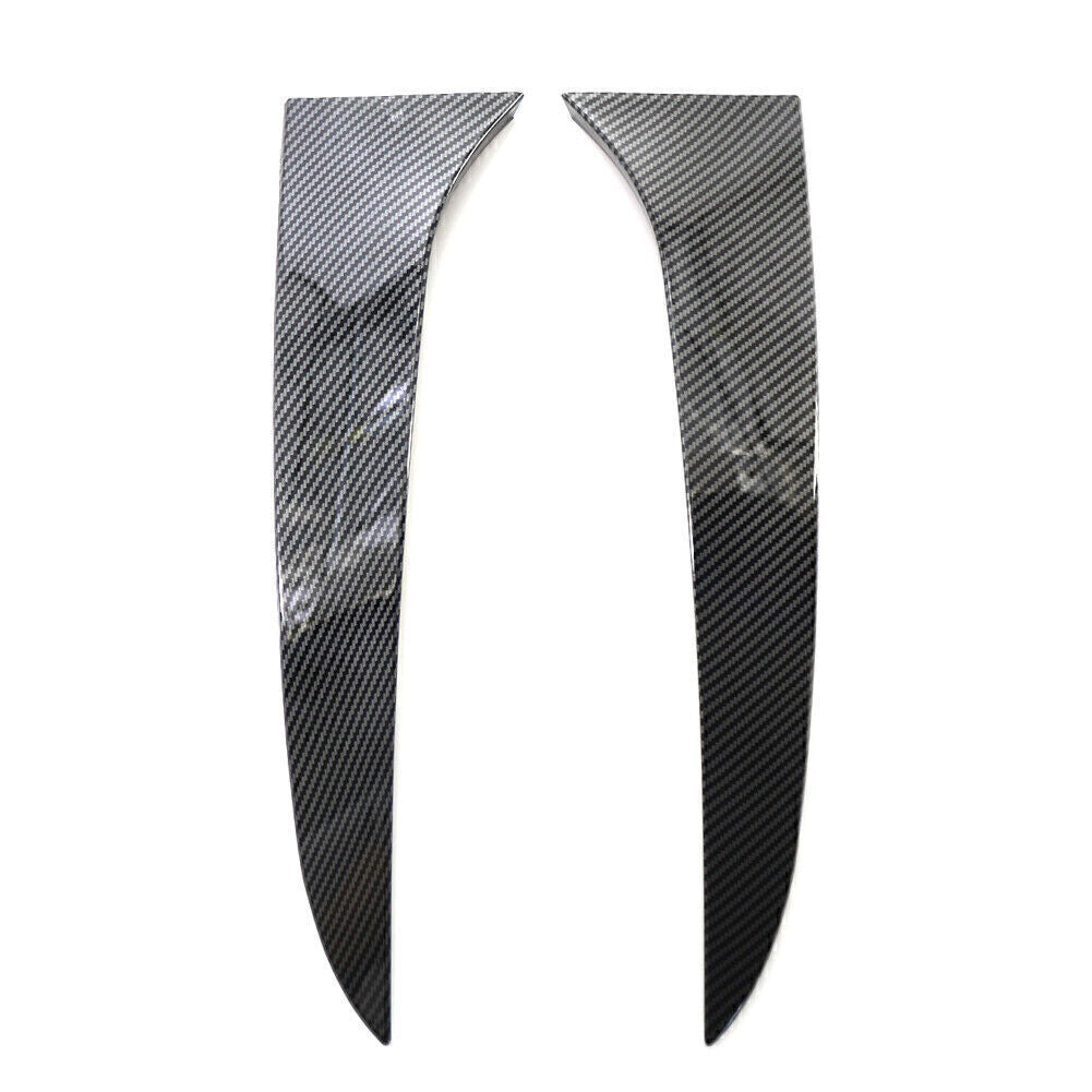 Rear Window Side Spoiler Canard Splitter for BMW X1 E84 2009-2015 Carbon Fiber