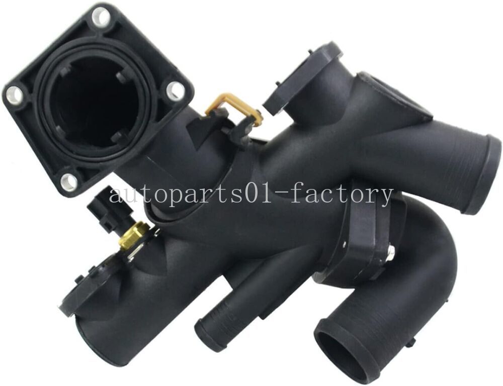 AJ811793 Water Outlet Thermostat Housing for Jaguar S-Type XJ8 XK8 XKR XF 4.2 V8