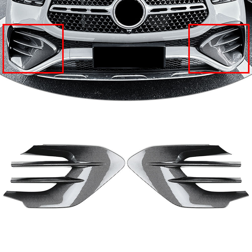 Fog Light Grill Air Vent Cover for Mercedes-Benz GLE Class W167 C167 2024+