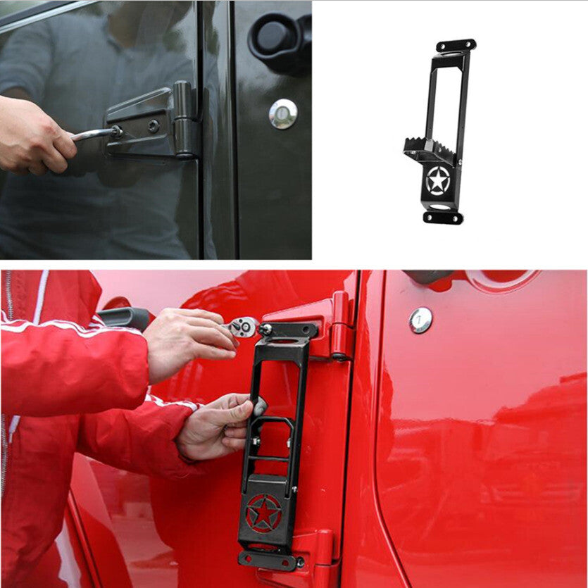 Suitable for 2018-2021 for Jeep for Wrangler JL Folding Car Roof Step Ladder Accessory
