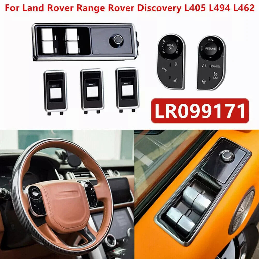 Steering Wheel Control Button + Window Switch for Range Rover L405 2013-2017