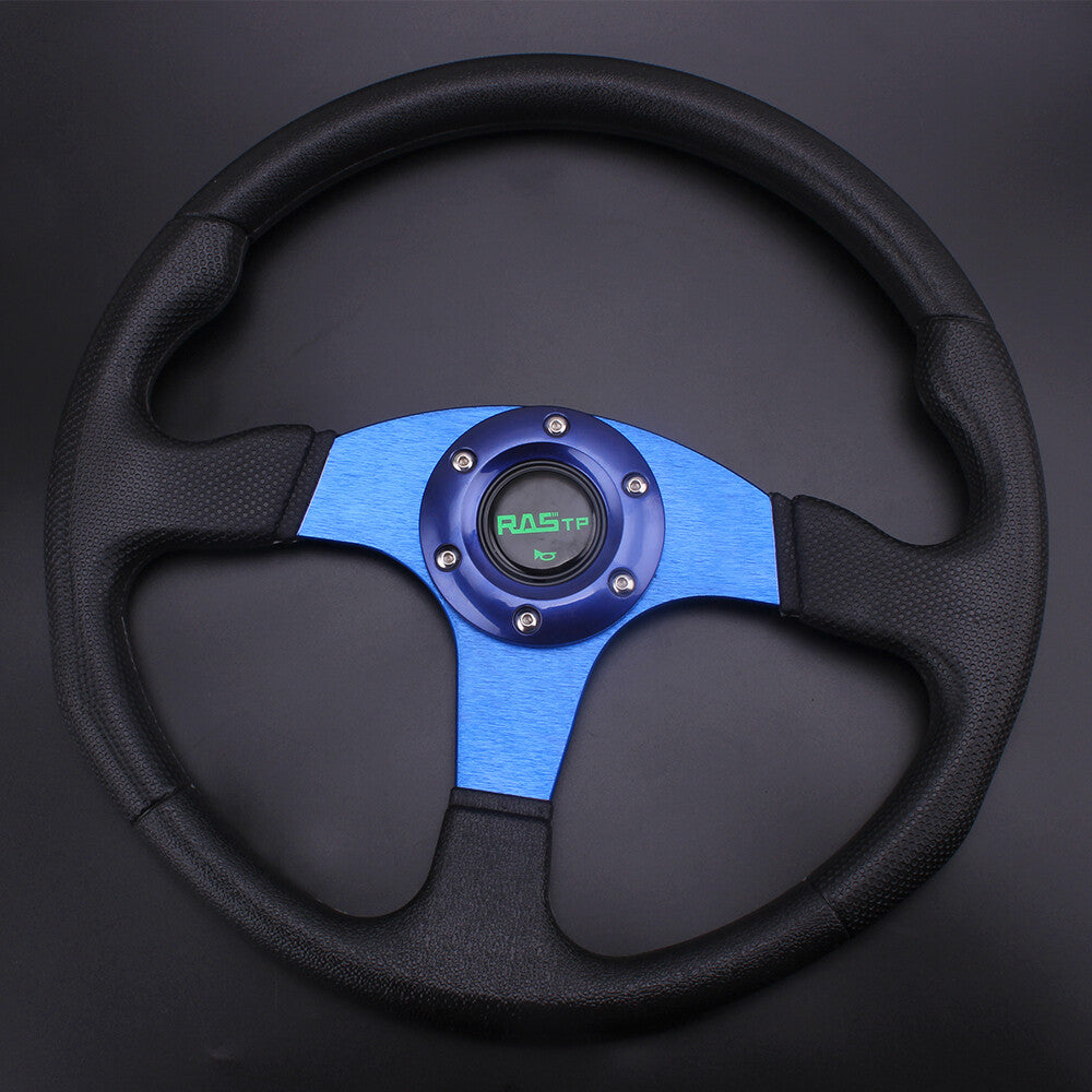 RASTP 13¡± 340mm Universal 6 Bolt Racing Drifting Sport Steering Wheel Aluminum