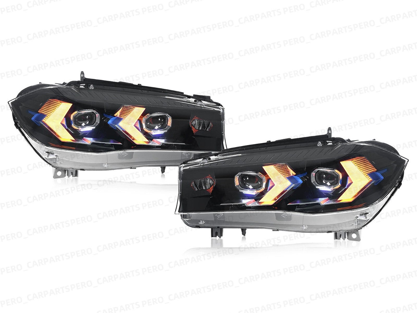 for BMW X5 F15 X6 F16 2014-2018 F95 X5M LCI Style LED Headlight Assembly