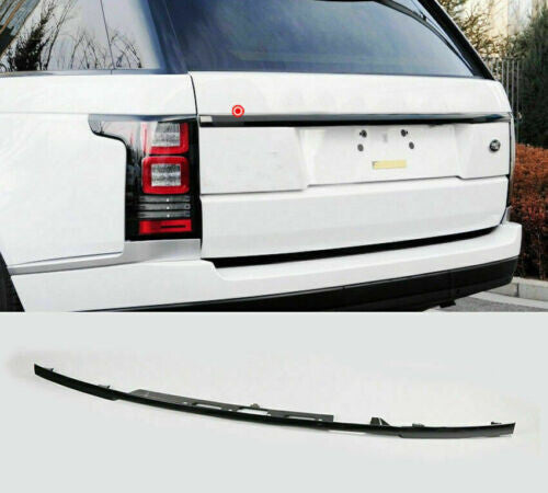 Black Rear Door Tailgate Trunk Molding Trim Cover for Range Rover L405 2013-2022