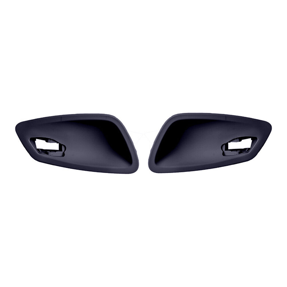 Inner Interior Door Handle Bowl Cover for BMW 3 Series E90 2005-2012 Black 2PCS