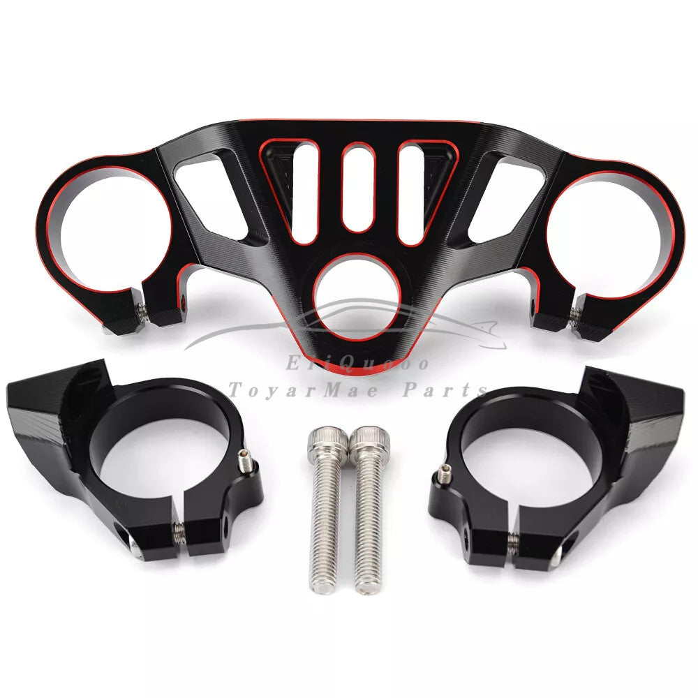 CNC Upper Top Triple Clamp Fork Holder Panel Bridge For RS660 2021-2023
