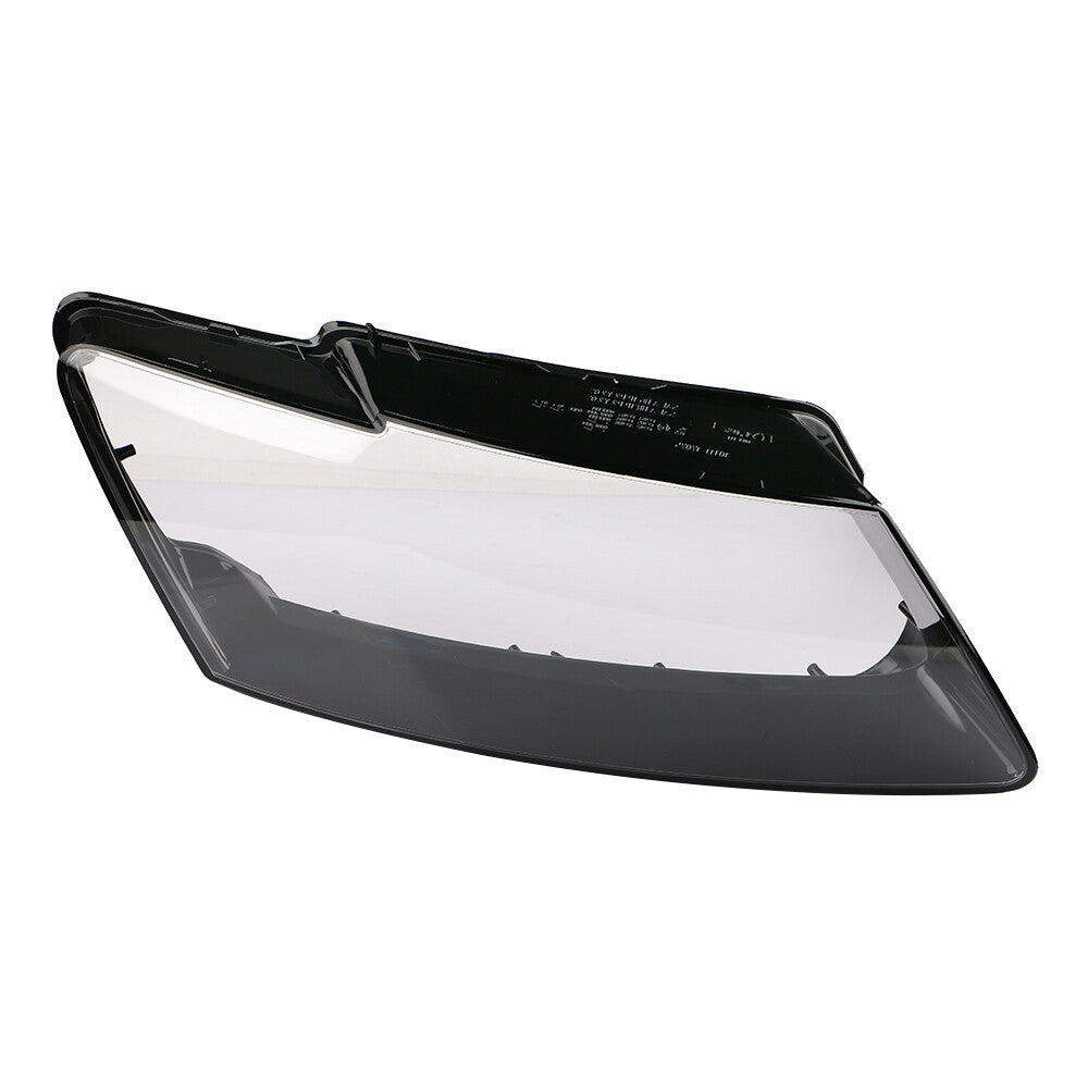 pair of transparent headlight lens cover protective covers for left and right glass of for Audi Q5 2009-2012.
